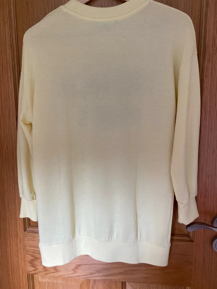 Women’s French Fries Yellow Jumper/ Sweater - Image 4