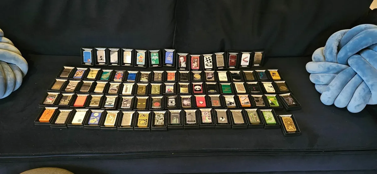 Genuine Zippo Lighter Collection - Image 1