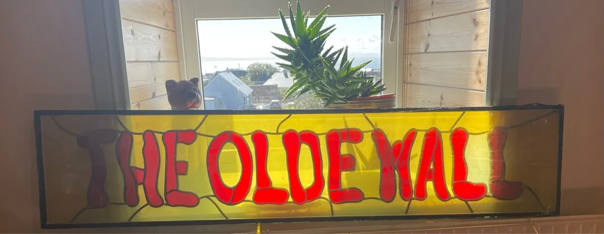 Stained Glass Pub Sign - Image 1