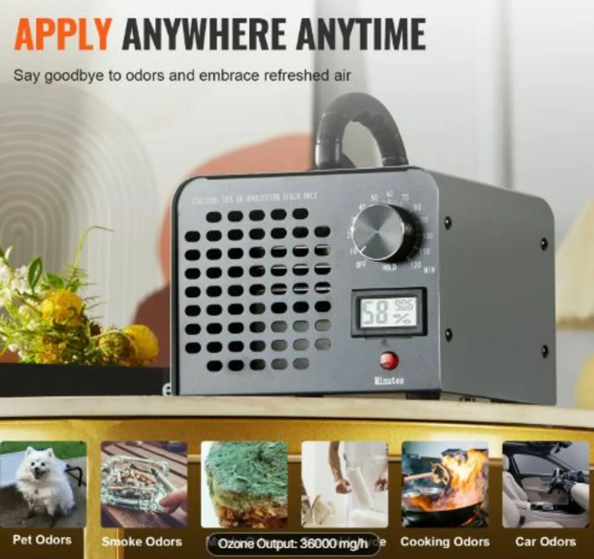 Ozone Generator 36000mg/h Ozone Machine Odor - Image 3