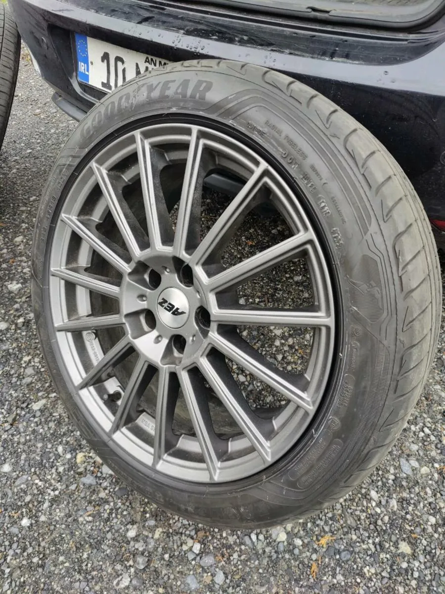 245/45/18 ALLOYS AUDI A4/A6/A5/A7 MERCEDES - Image 1