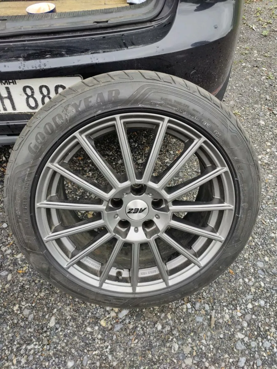 245/45/18 ALLOYS AUDI A4/A6/A5/A7 MERCEDES - Image 2