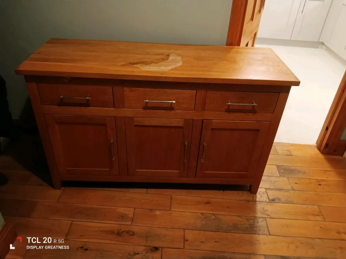 Solid wood side board - Image 1