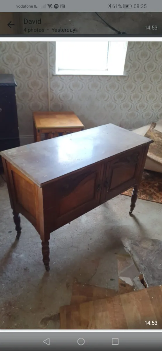 Antique side board - Image 1