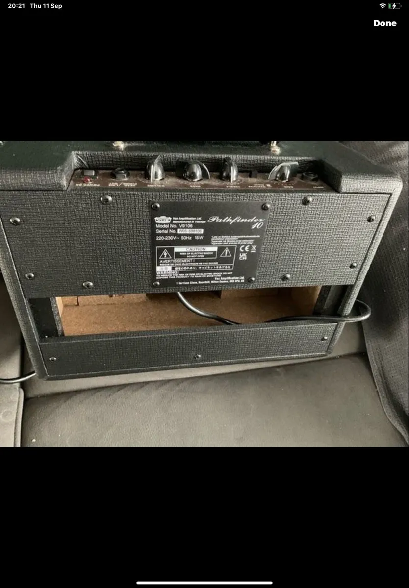 Vox pathfinder guitar amp 15watt - Image 3