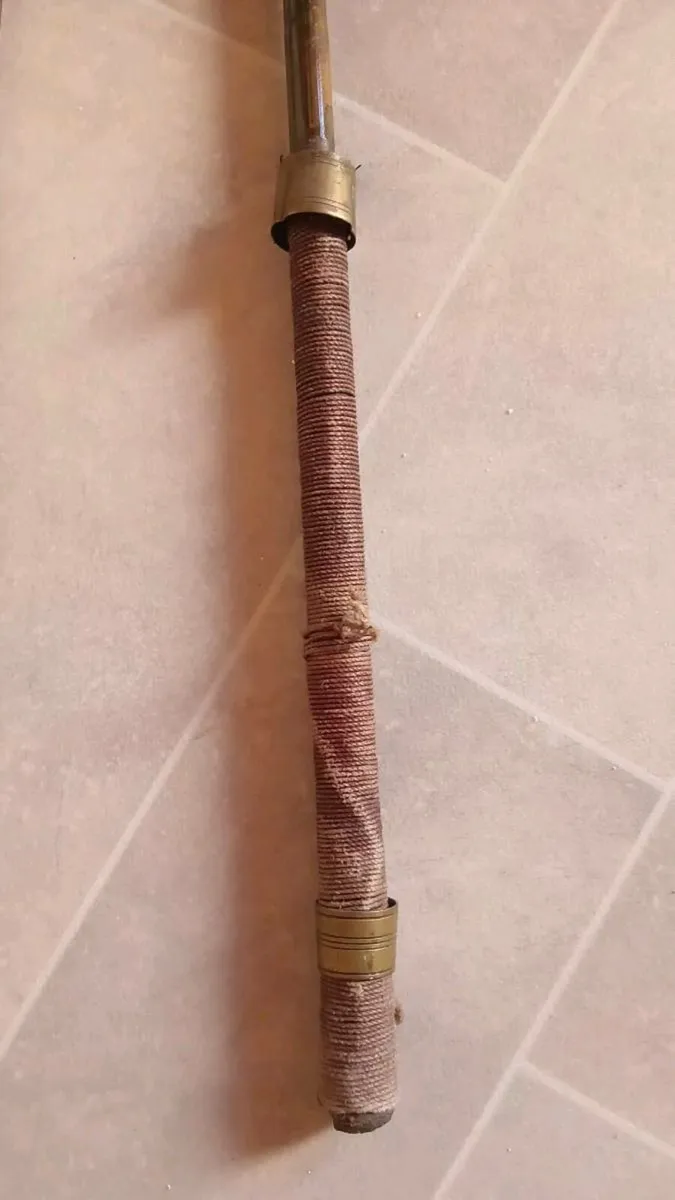 Old cane fishing rod - Image 4