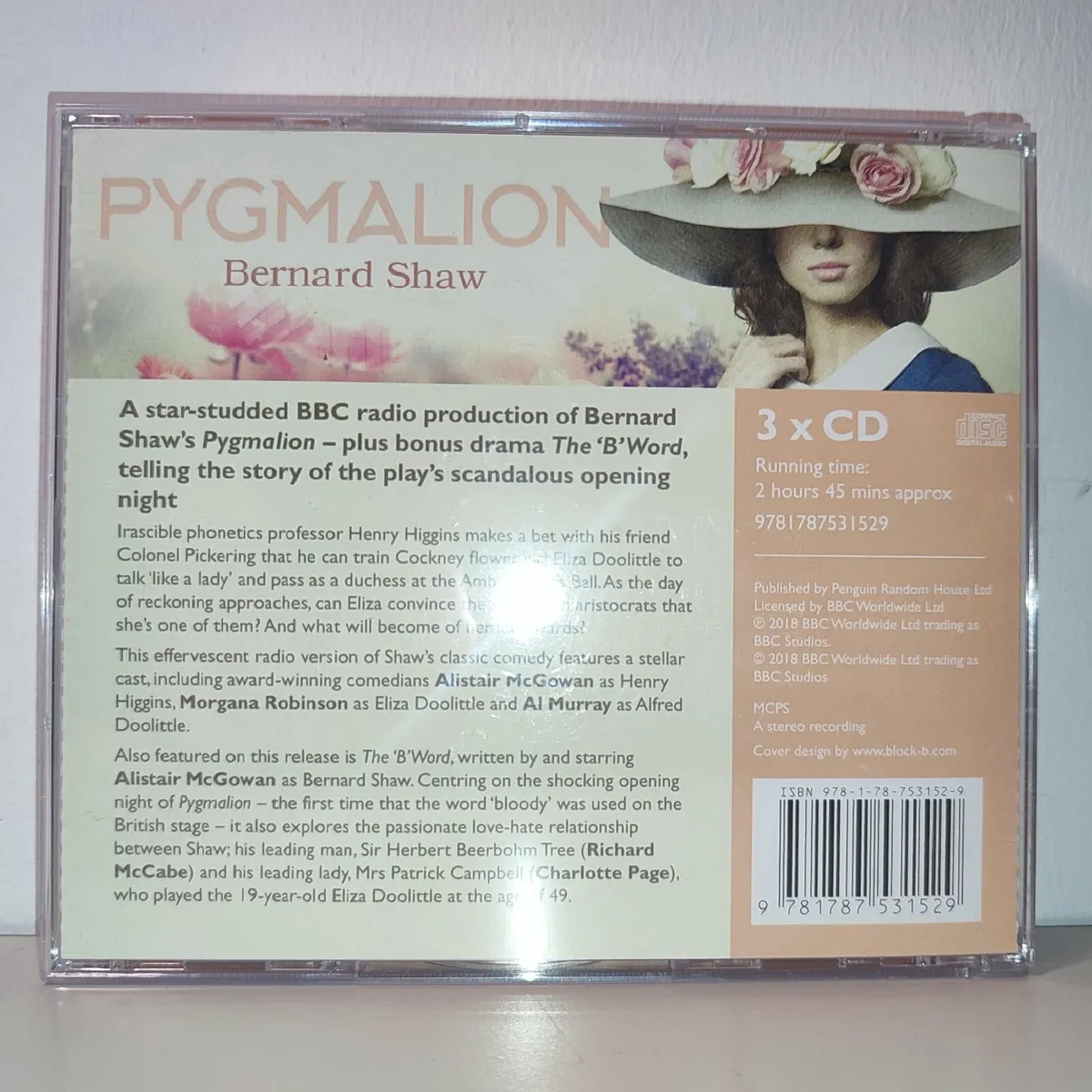 Pygmalion Bernard Shaw 3 Cd Audio Book Bbc Radio 4 - Image 2