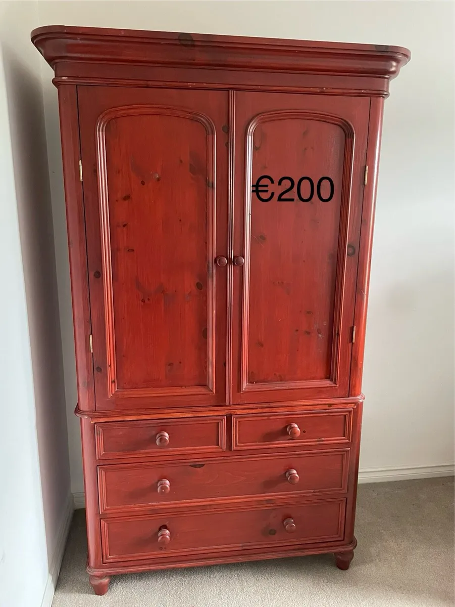 Double bed Woden frame - Image 1