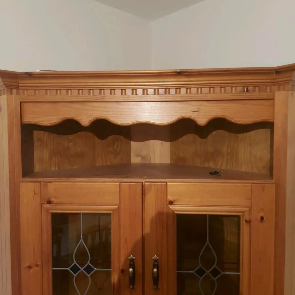 Oak Corner Dresser Unit - Image 2