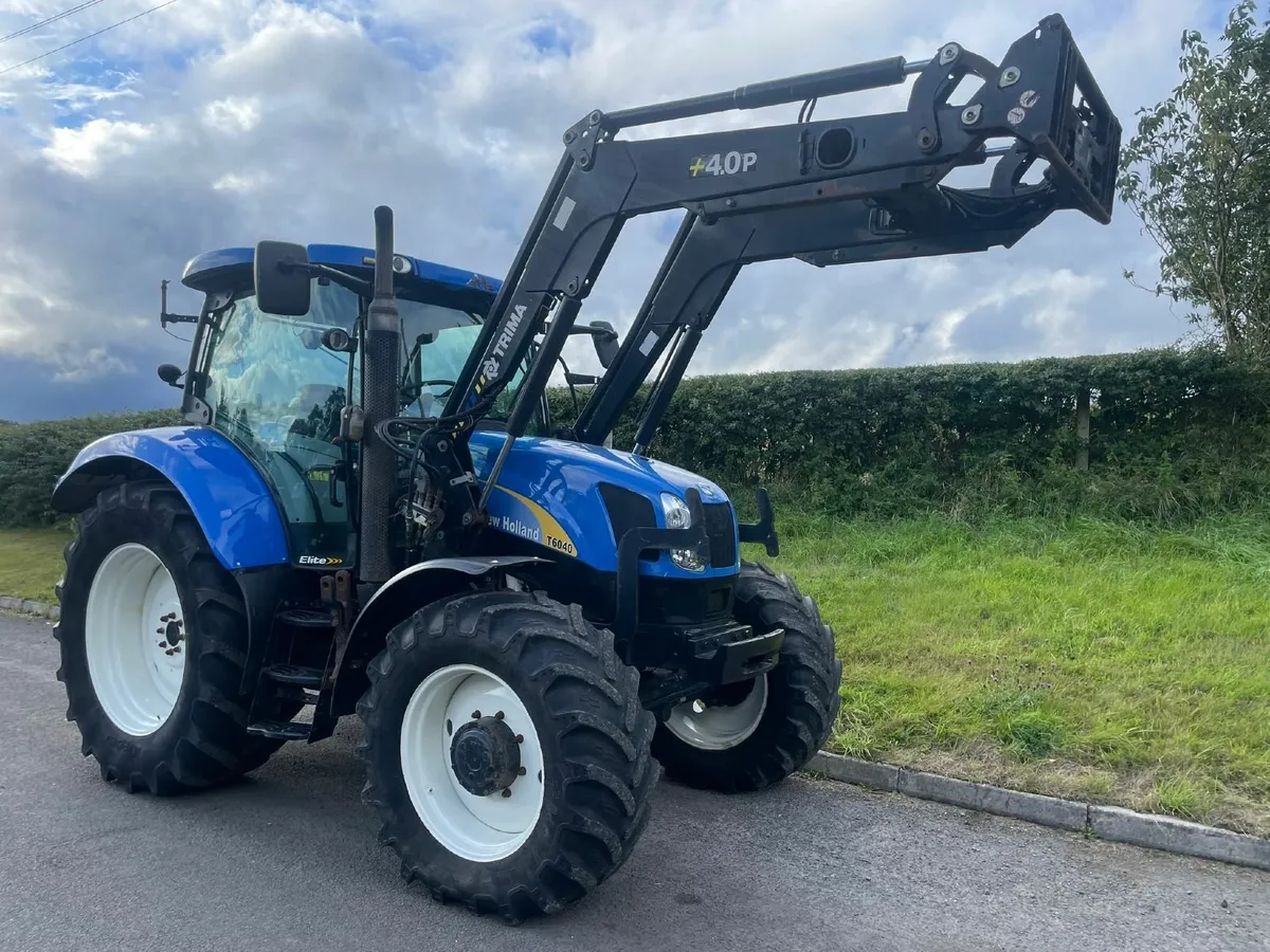 2010 NH t6040 50k loader - Image 1