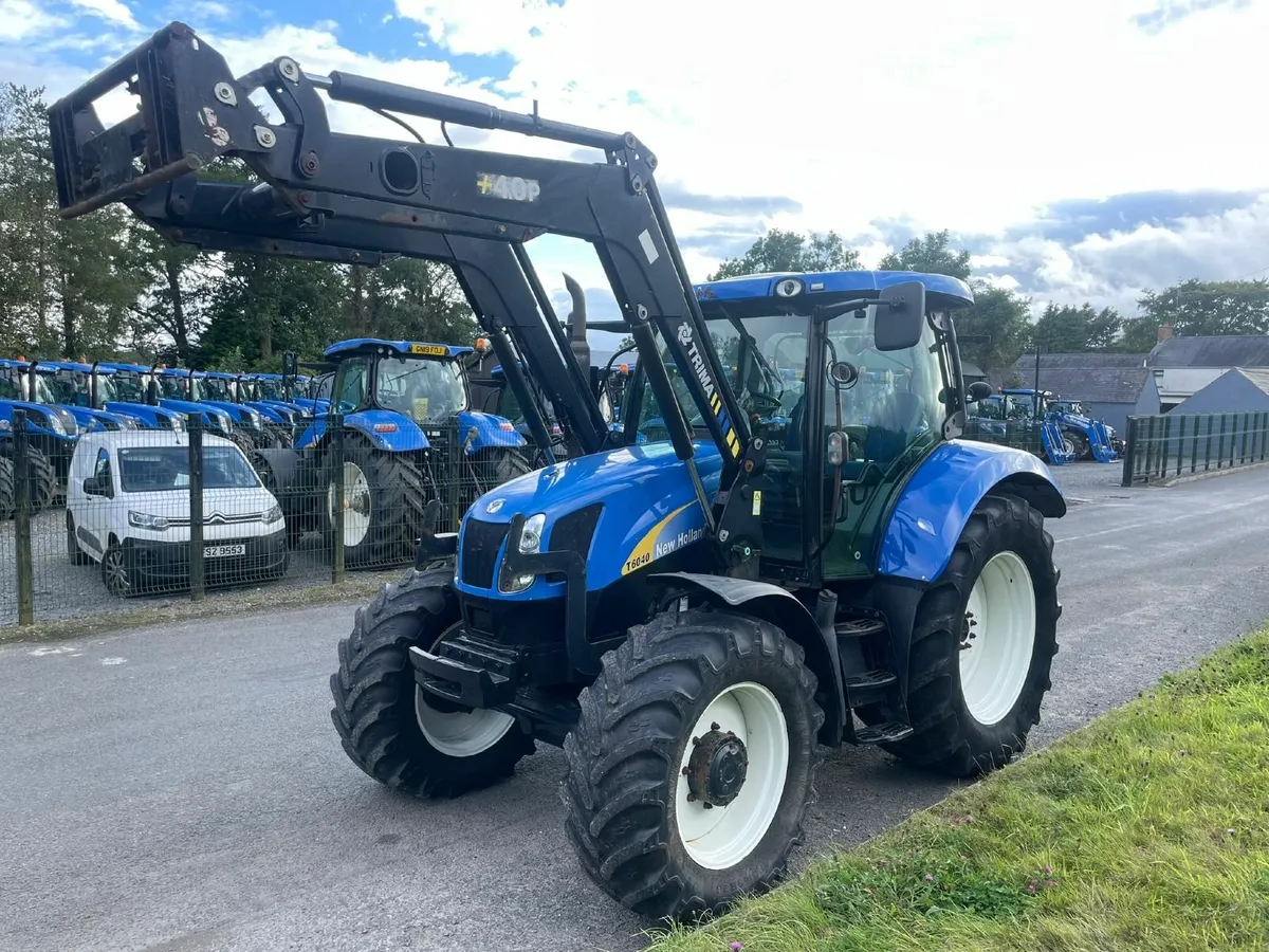 2010 NH t6040 50k loader - Image 2