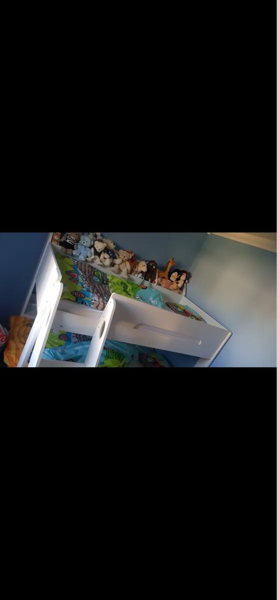 Ogel double and single bunk bed with storage - Image 3