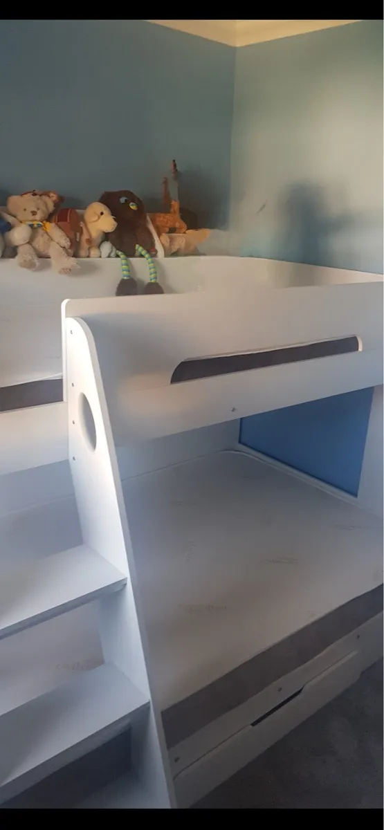 Ogel double and single bunk bed with storage - Image 4