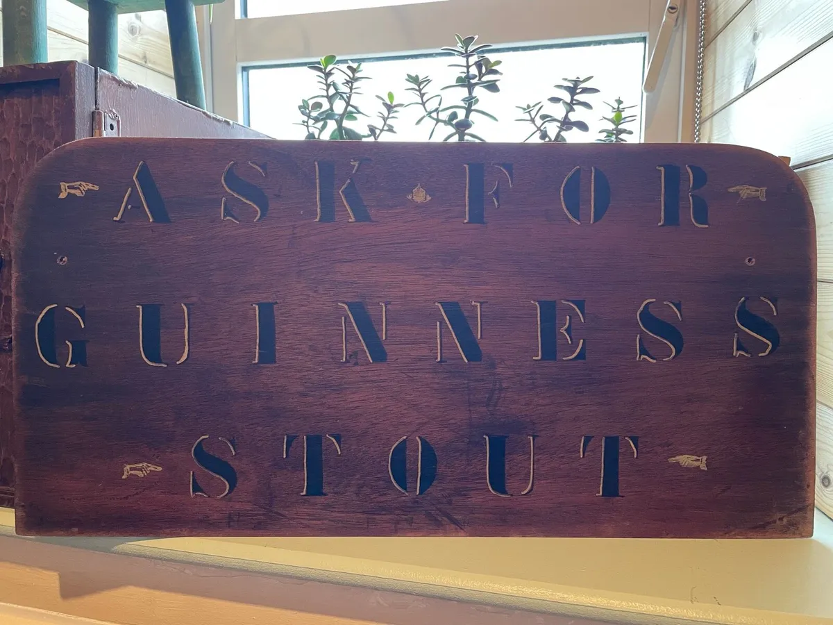 Hand Painted Guinness Sign - Image 2