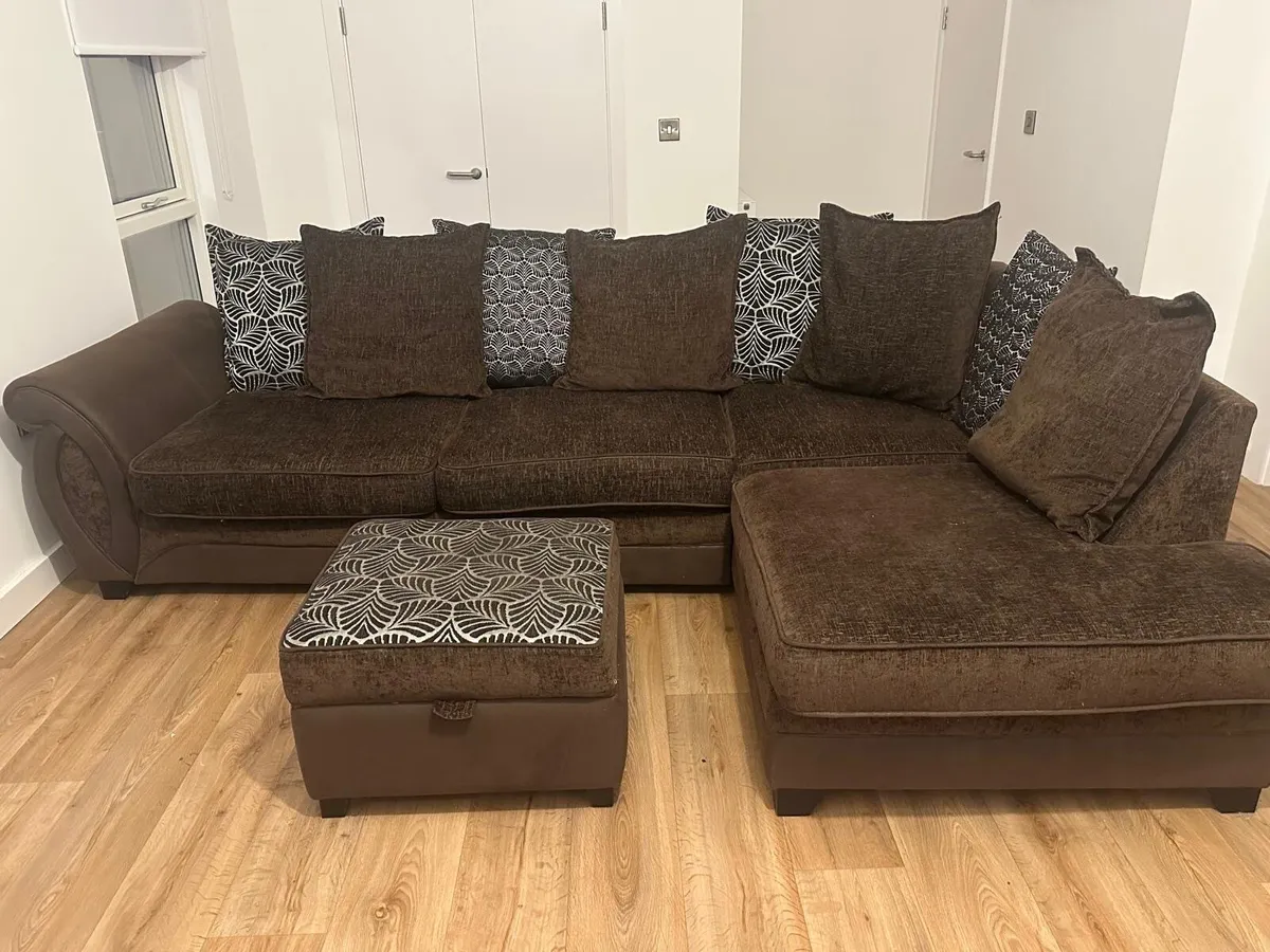 DFS Corner Sofa - Image 1