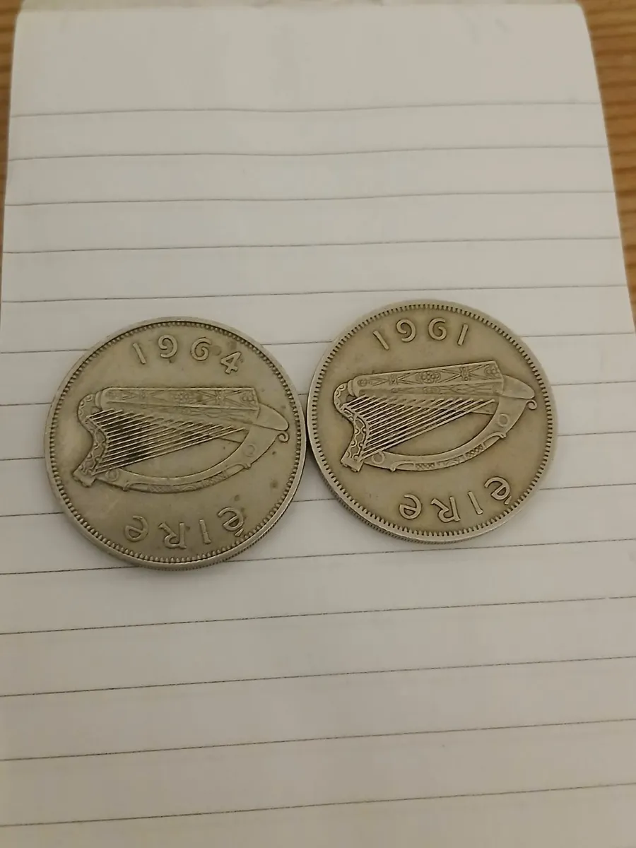 2s6d irish coins - Image 2