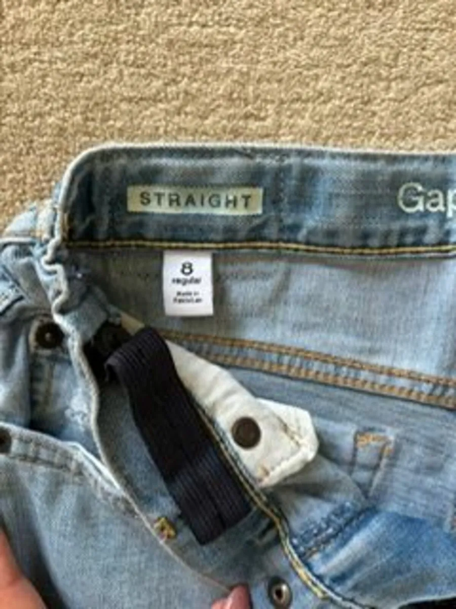 Gap Straight Leg Jeans age 8-9 - Image 4