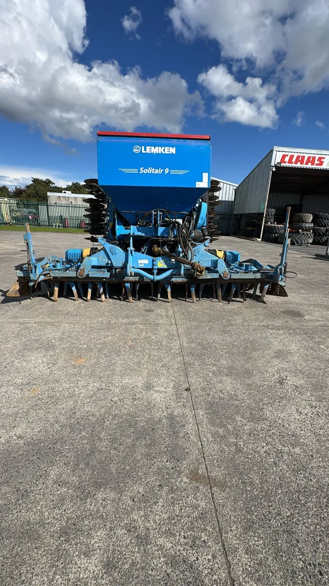 Lemken solitair 9 4m folding one pass - Image 2