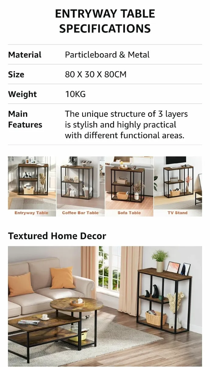 Wohomo console/hall table - Image 3