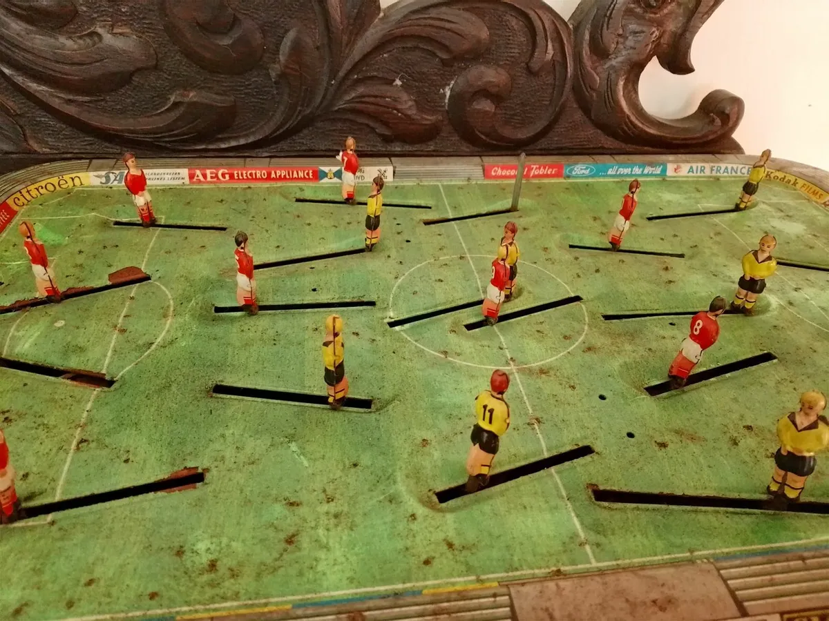 Rare Technofix Europa Tinplate Football Game - Image 3