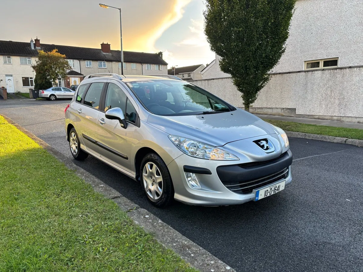 2010 Peugeot 308 Tax & NCT, LOW MILEAGE - Image 1