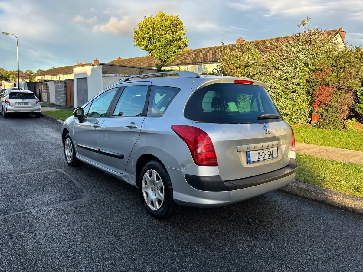 2010 Peugeot 308 Tax & NCT, LOW MILEAGE - Image 3
