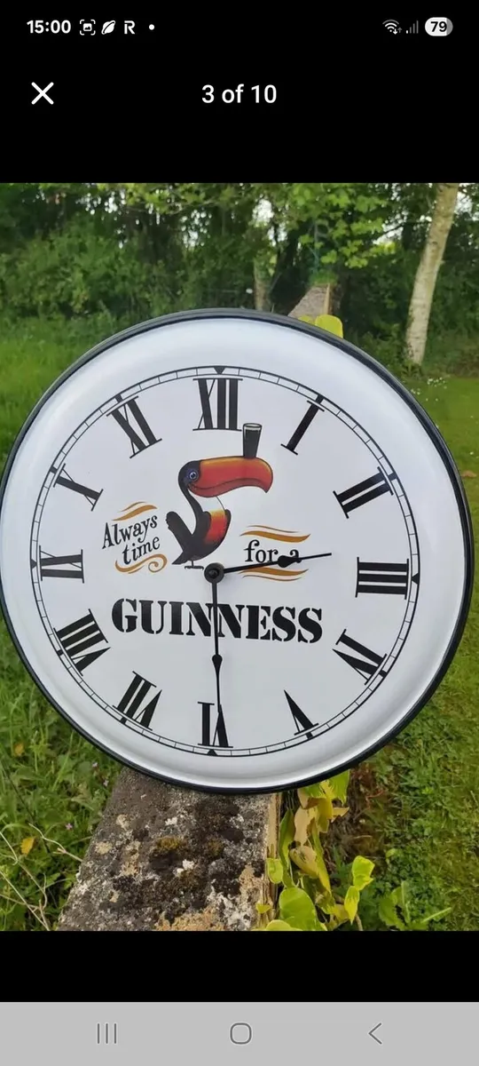 Guinness clock