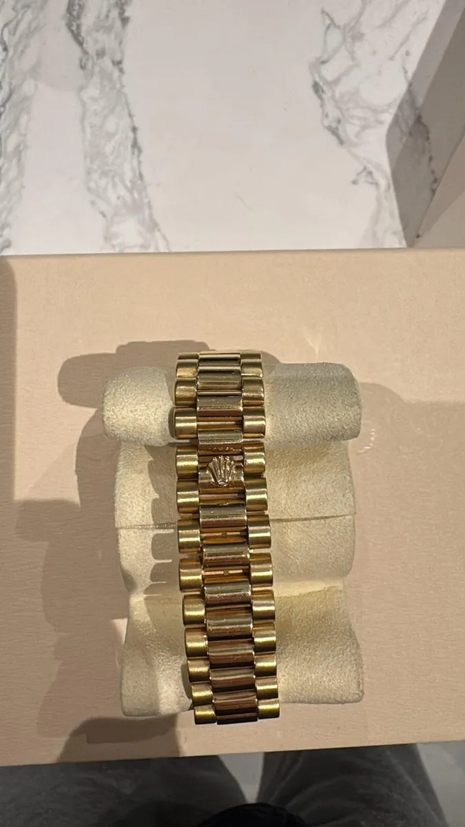 18 ct yellow gold Rolex day date 36mm 18238 model - Image 3