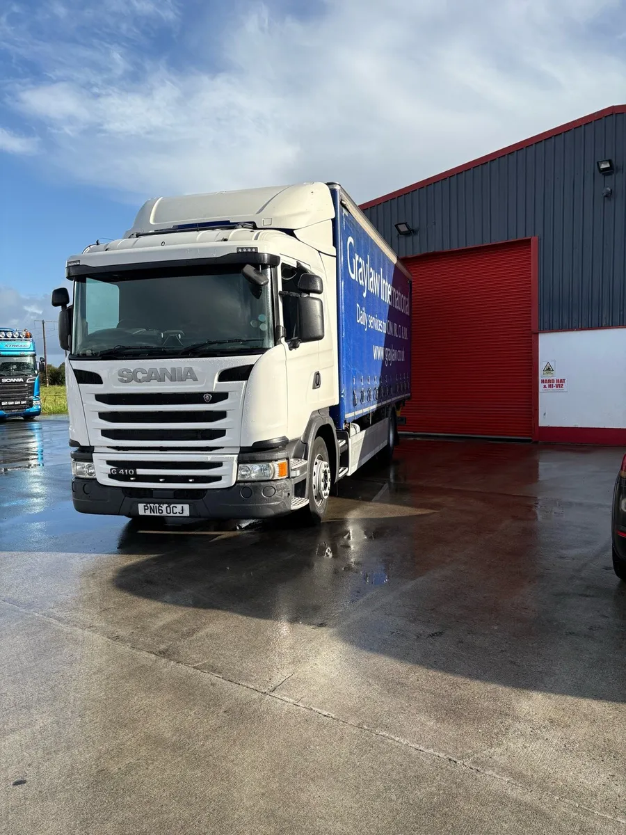 Scania G410 2016 Rigid 4x2 Curtainsider - Image 2