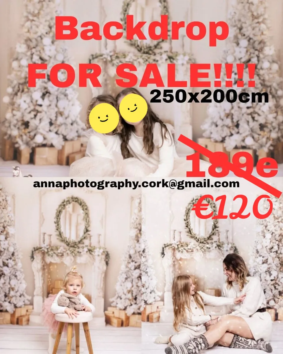 Photography Christmas backdrop 250cmx200cm - Image 1