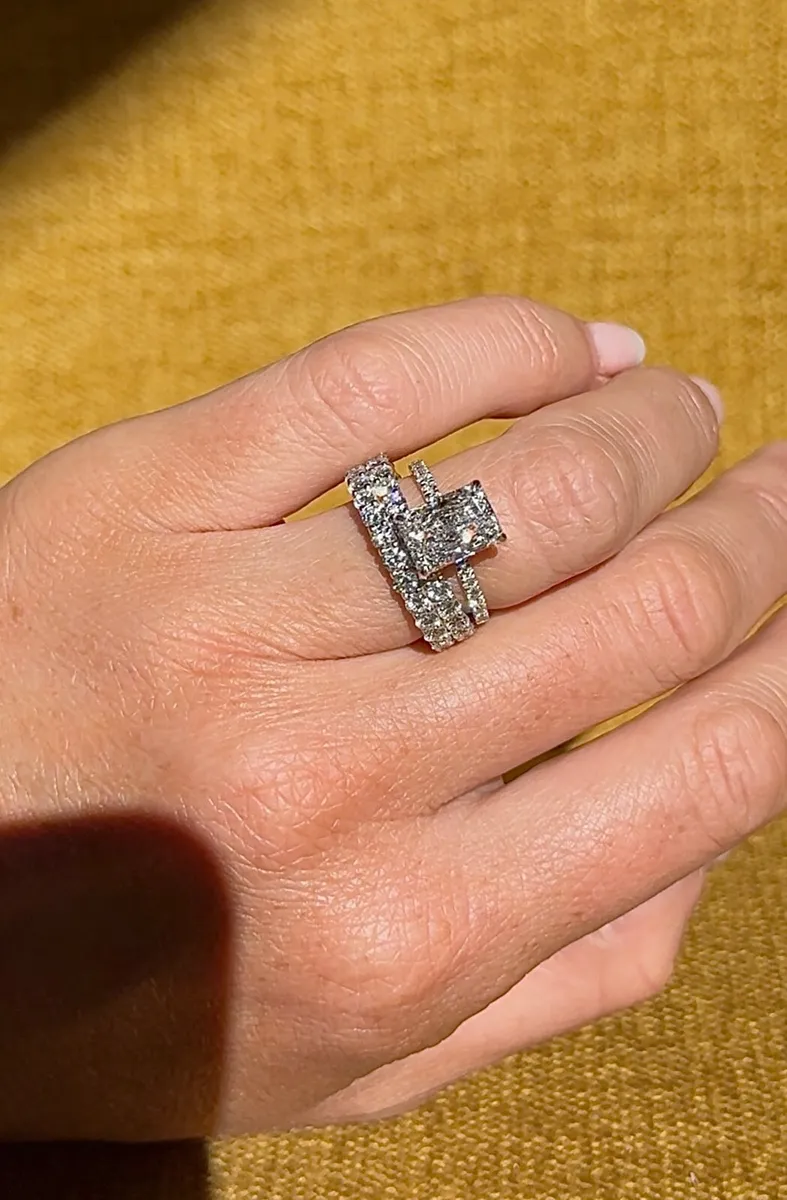 3.38 Carat Diamond Ring. D, VS1. - Image 4