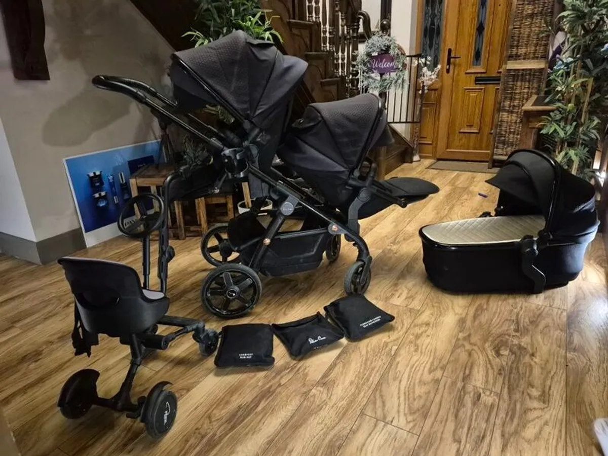 Silver Cross Eclipse Double Buggy - Image 1