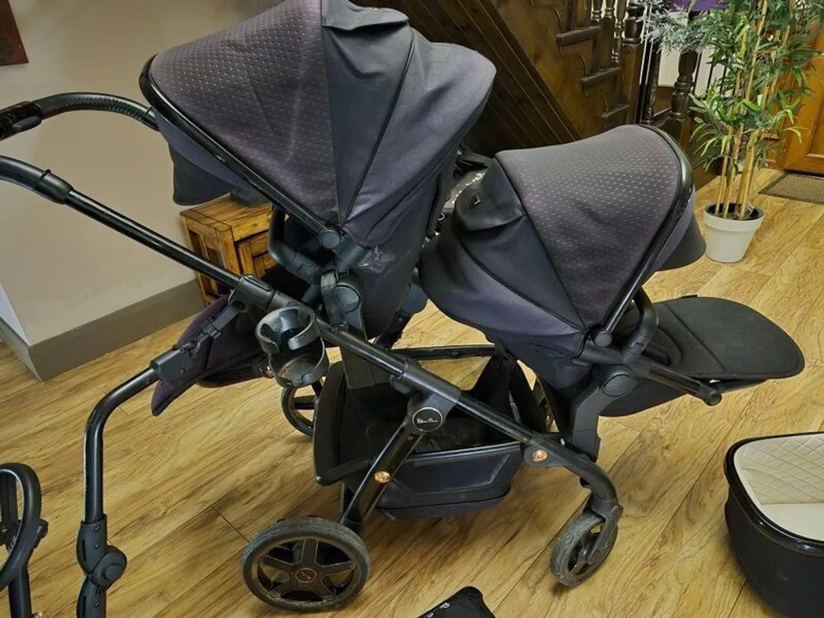 Silver Cross Eclipse Double Buggy - Image 3