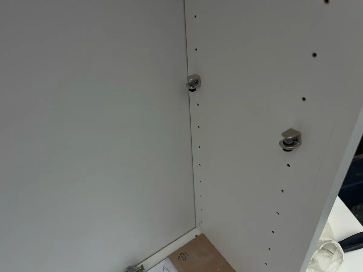 White bathroom shelve - Image 3
