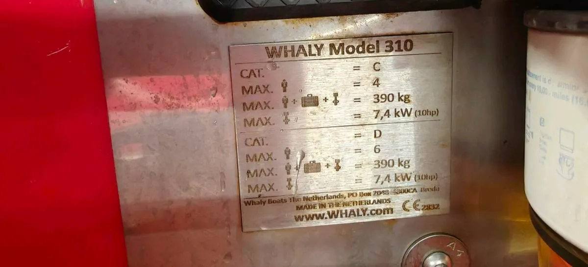 Whaly 310 Boat , Suzuki 15hp - Image 2