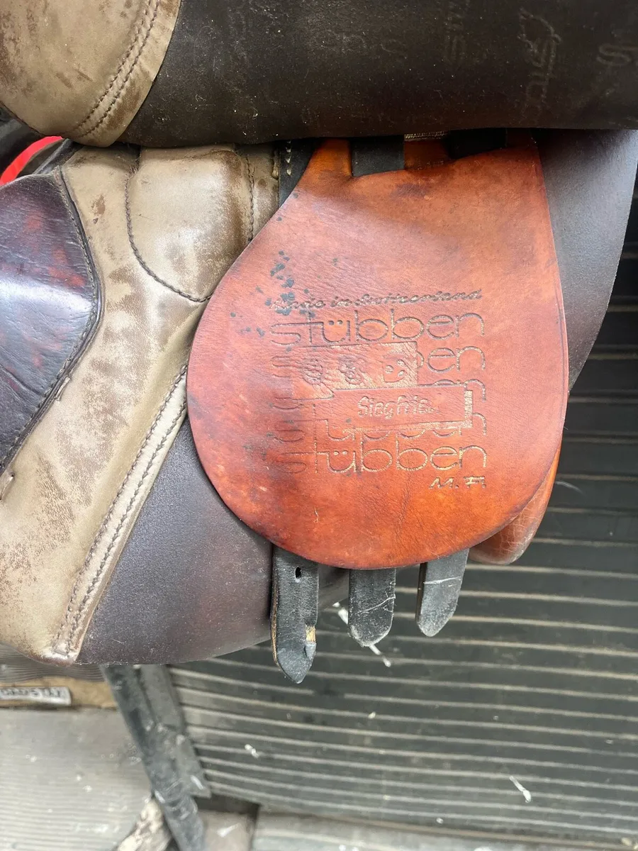 Steuben  17 inch saddle, - Image 4