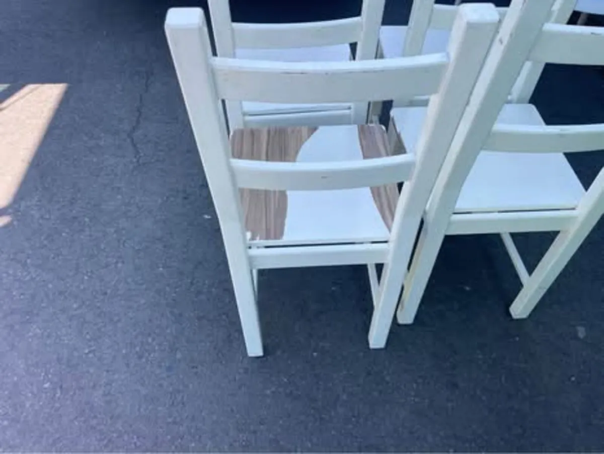 4 dining chairs - Image 3