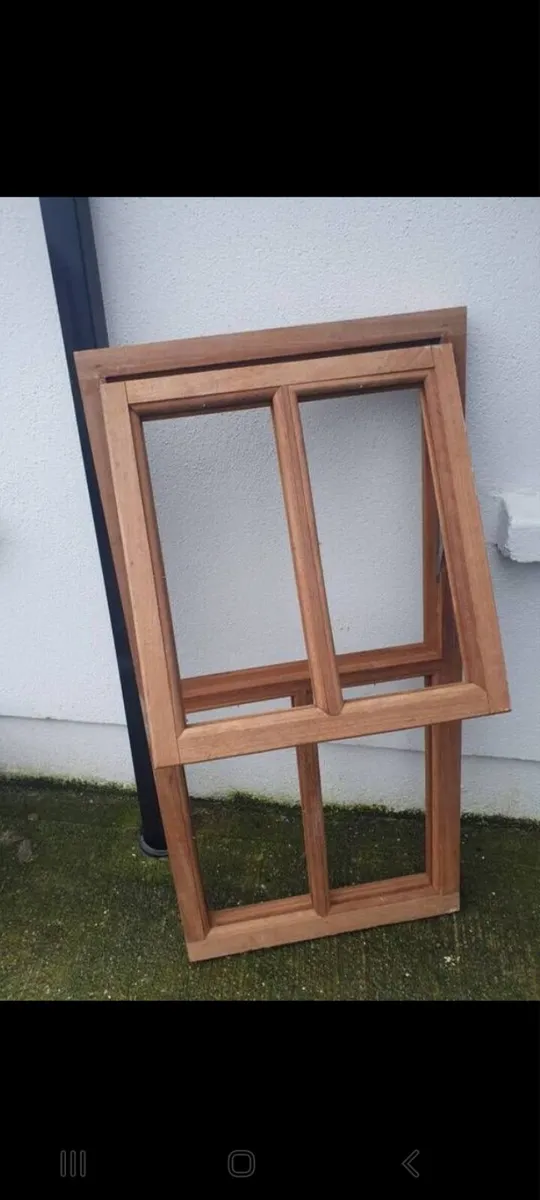 solid teak window frame - Image 2