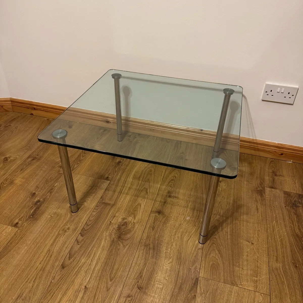 Square Glass Coffee Table - Image 3
