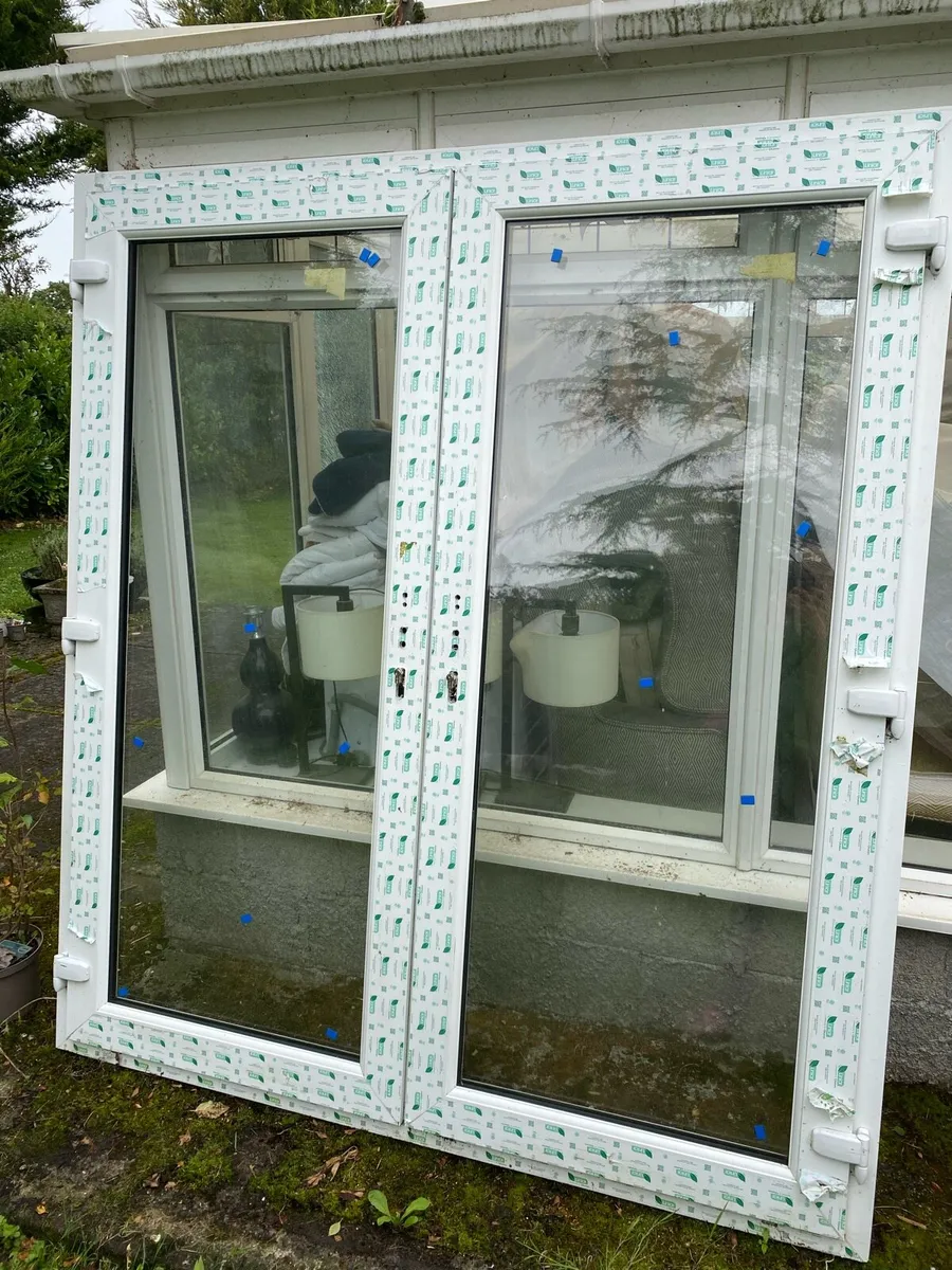 New uPVC French Doors 2100 x 1900 mm (70mm depth) - Image 1