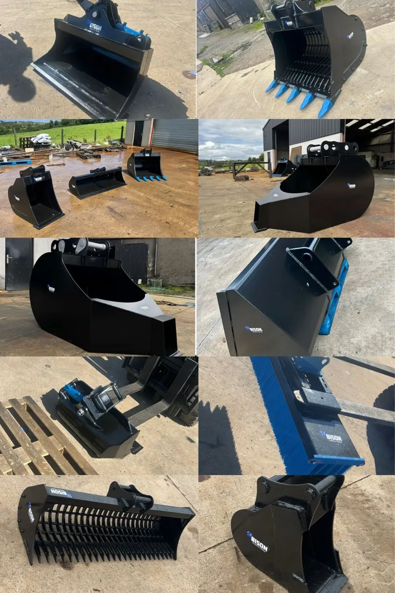FULL RANGE DIGGER BUCKETS AND ATTACHMENTS - Image 2