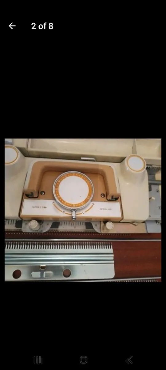 rare empisal knitmaster model 326 70s unused - Image 2