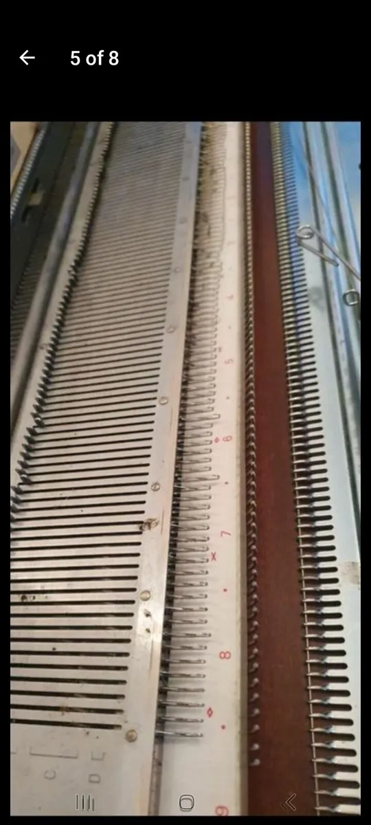 rare empisal knitmaster model 326 70s unused - Image 3