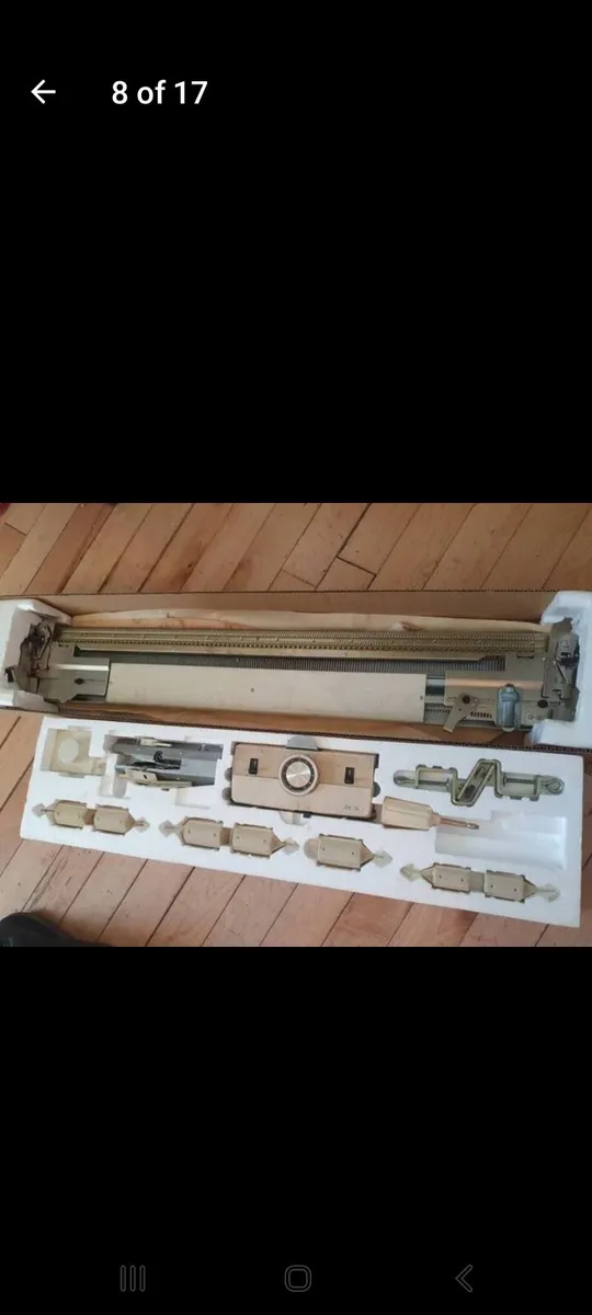 rare empisal knitmaster ribber x2 unused 70s - Image 1