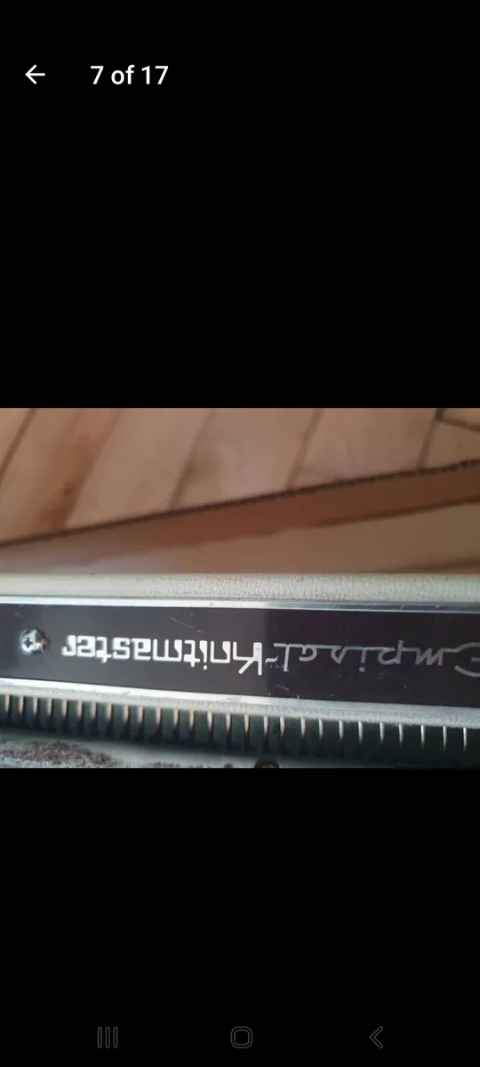 rare empisal knitmaster ribber x2 unused 70s - Image 2