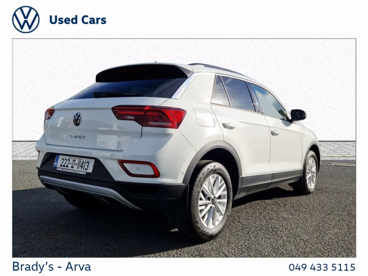 Volkswagen T-Roc LIFE 2.0 TDI 116BHP M6F - Image 3