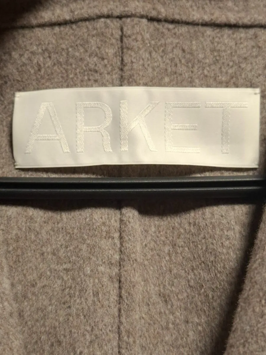 ARKET Double-Face Wool Coat  size eu 44 / uk 16-18 - Image 4