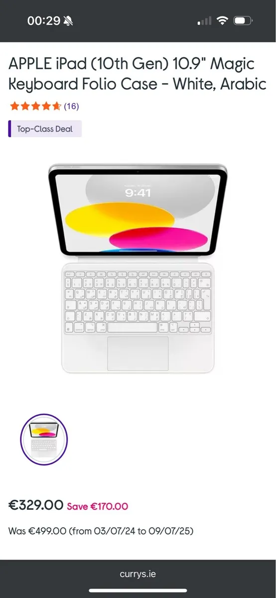 Brand New iPad Magic Keyboard Folio 10th Gen - Image 1
