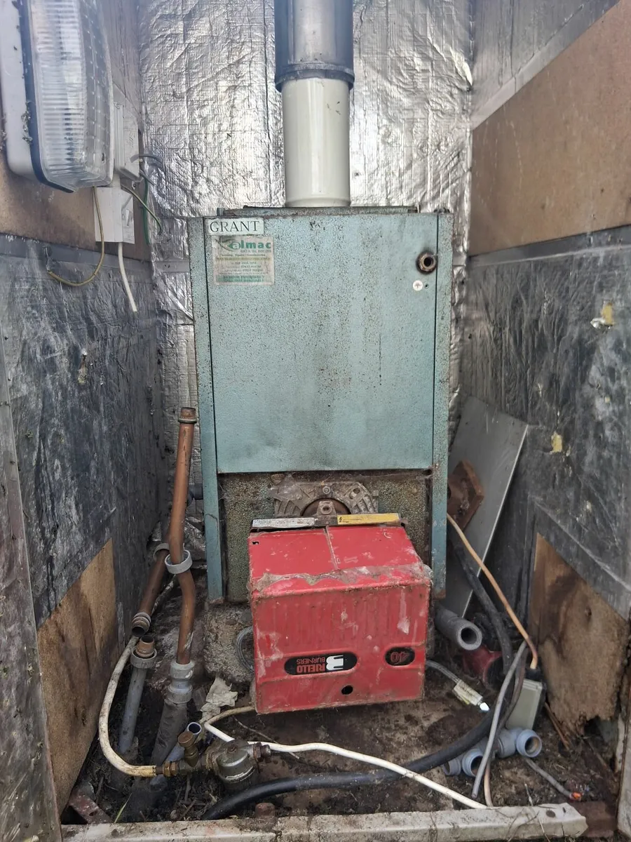 Oil Boiler and Tank - Image 3
