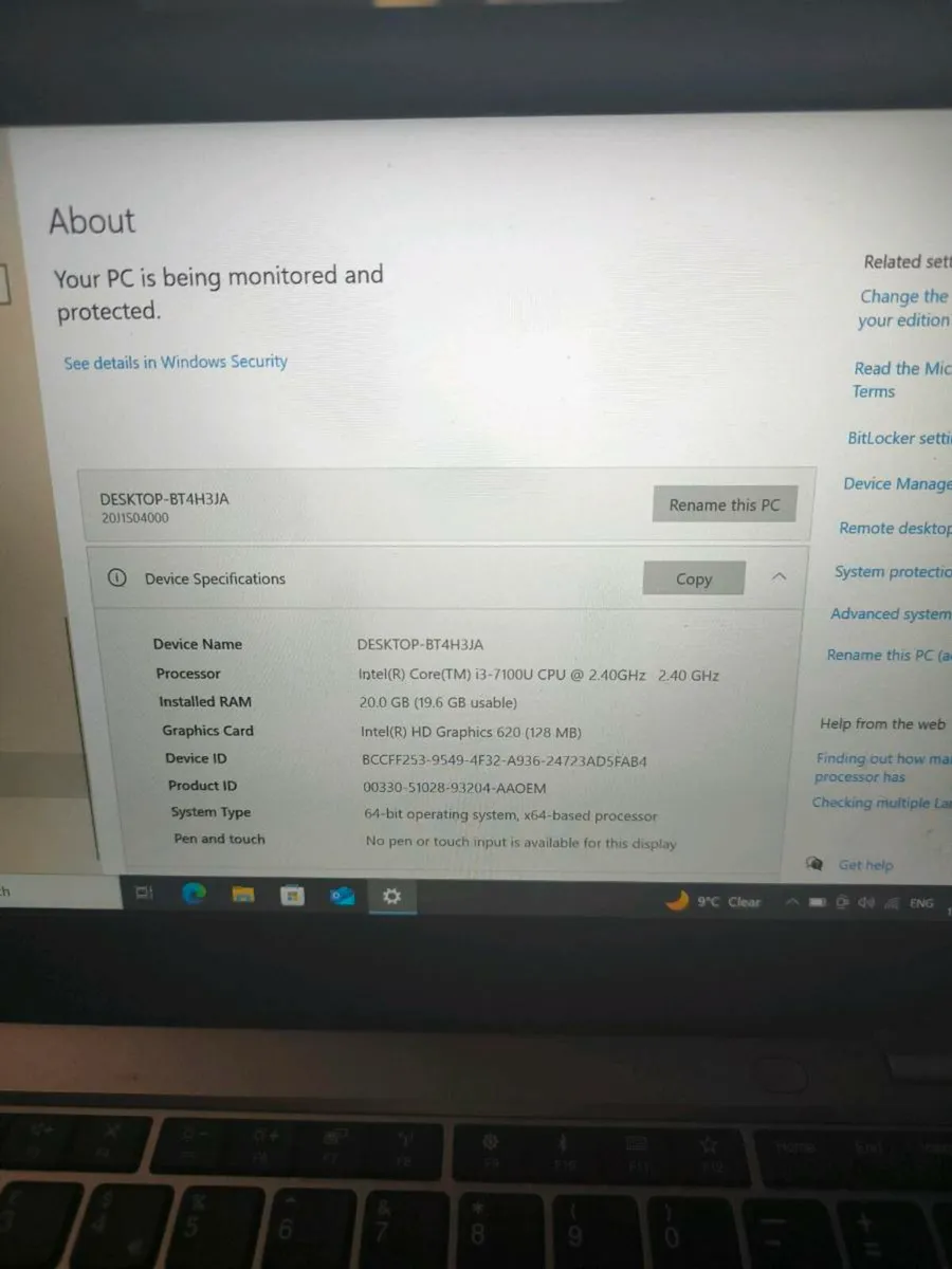 Lenovo ThinkPad 13 i3 processor 20gb ram 256gb - Image 3